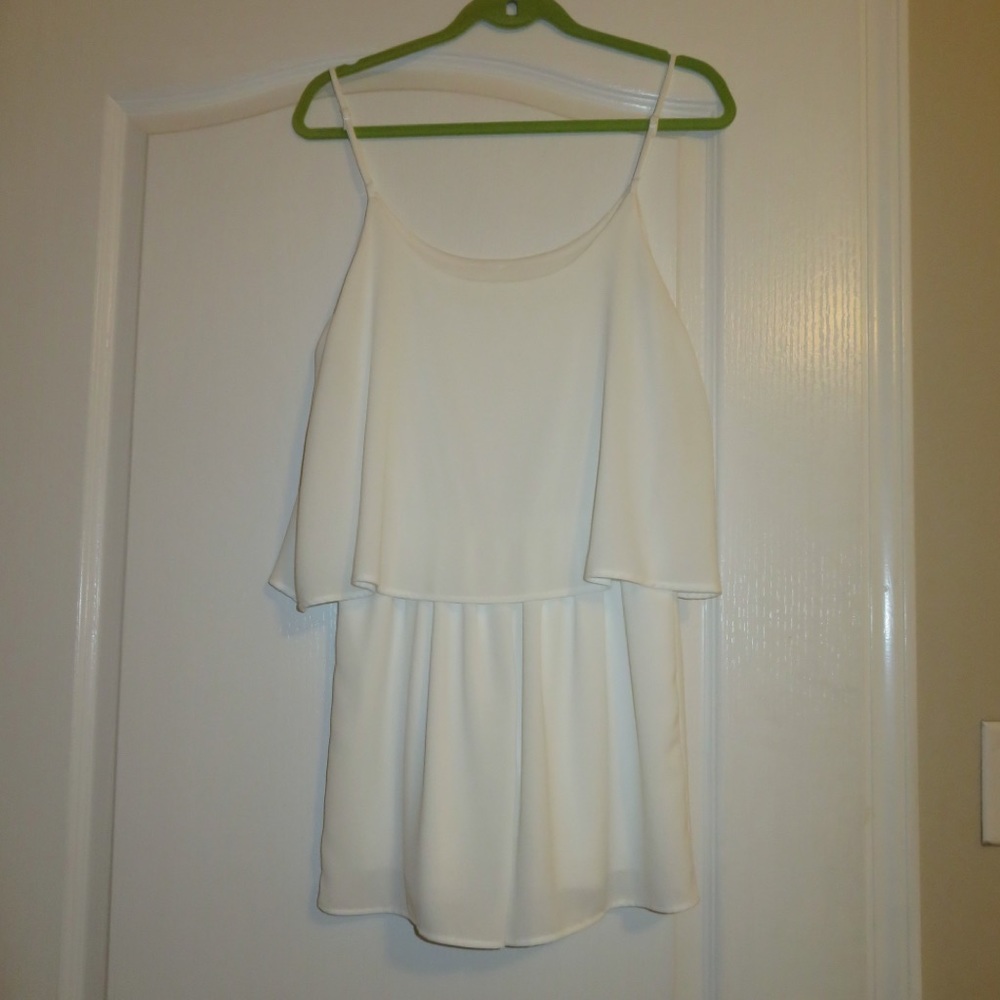 white romper